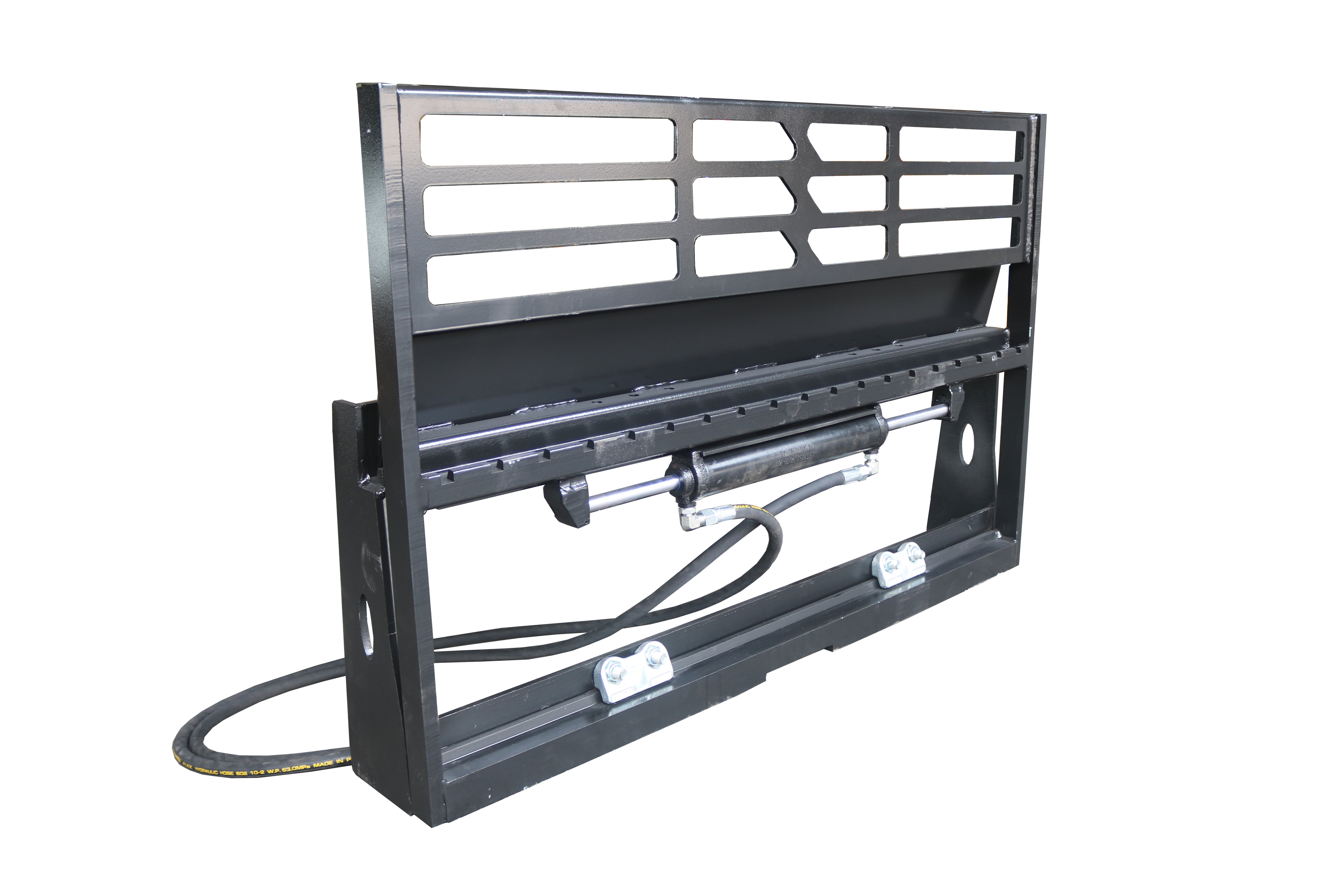 Landy Attachments Skid Steer Side-Shifter Hydraulic Pallet Fork Frame