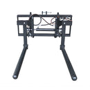Landy Attachments Hydraulic Single Round or Square Bale Lifter/Handler SMS Brackets, Heavy Duty Bale Squeezer Bale Handler-7