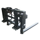 Landy Attachments Hydraulic Single Round or Square Bale Lifter/Handler SMS Brackets, Heavy Duty Bale Squeezer Bale Handler-3