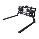 Landy Attachments Hydraulic Single Round or Square Bale Lifter/Handler SMS Brackets, Heavy Duty Bale Squeezer Bale Handler-5