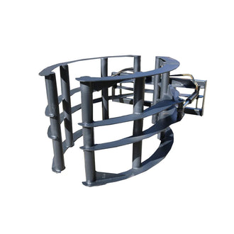 Landy Attachments Skid Steer Round Hay Bale Grapple Attachment - 0