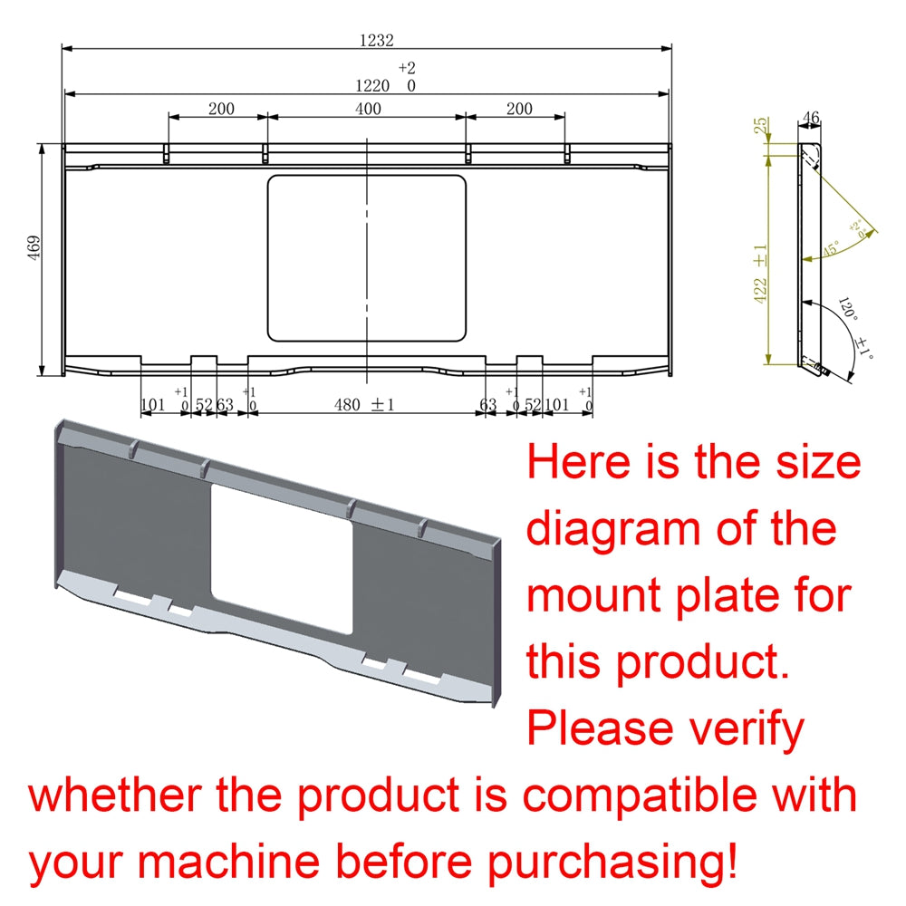 Skid Steer Front End Wheel Loader Sickle Bar Mower Attachment Hydraulic Hedge Trimmer and Lawn Mower for Gardening
