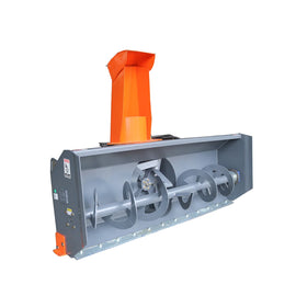 Landy Attachments 72" Skid Steer Mounted Snow Blower 100lpm, Direct Drive Hydraulic Auger