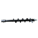 Landy Attachments 6" Diameter Compact Auger 46" Depth for Diggers Shaft & Dual-Bolt Connection, Replaceable Edges-1