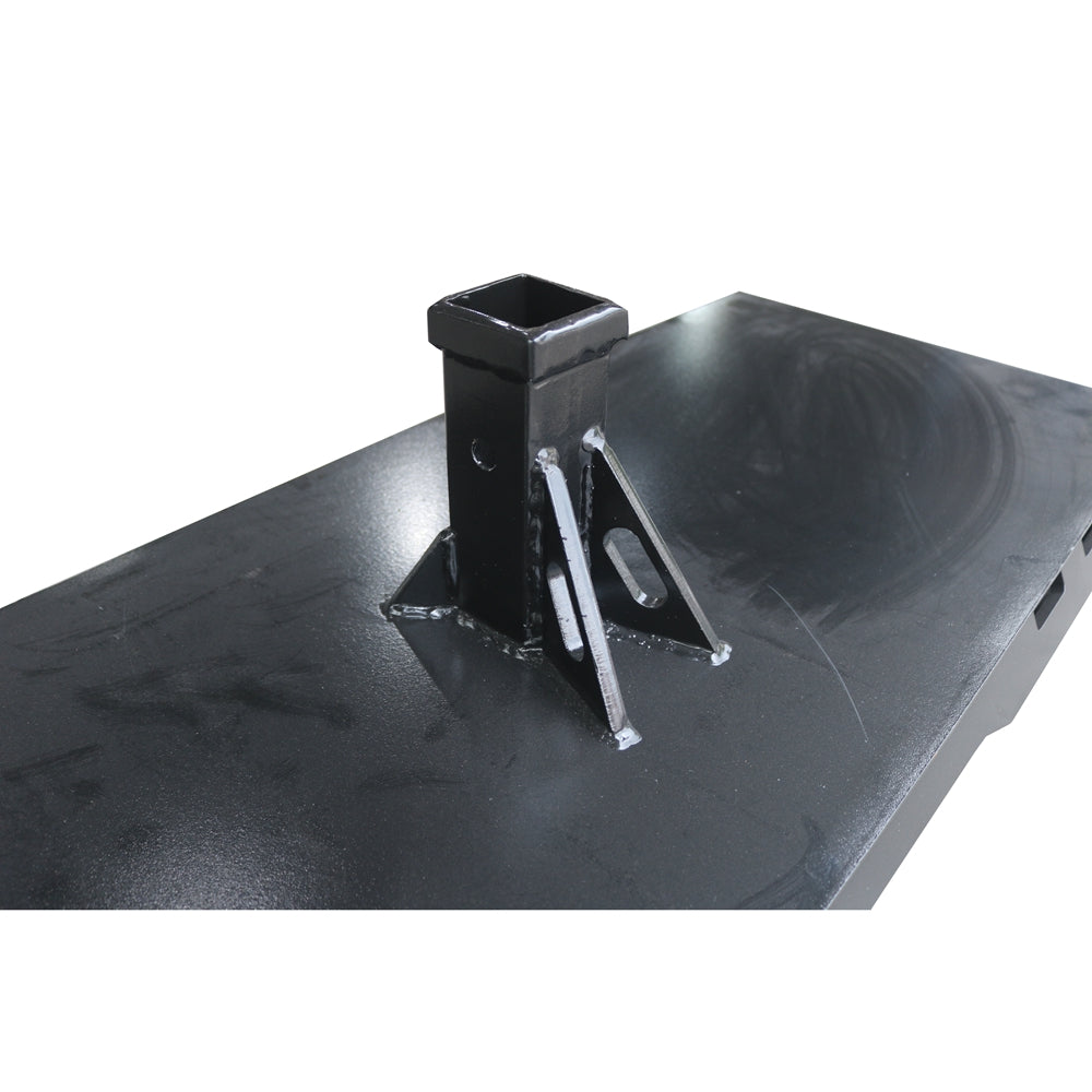 Landy Attachments Skid Steer Trailer Receiver Mount Plate Hitch