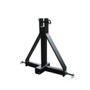 Landy Attachments 3 Point 2" Receiver Trailer Hitch Drawbar Adapter Category One Tractor-1