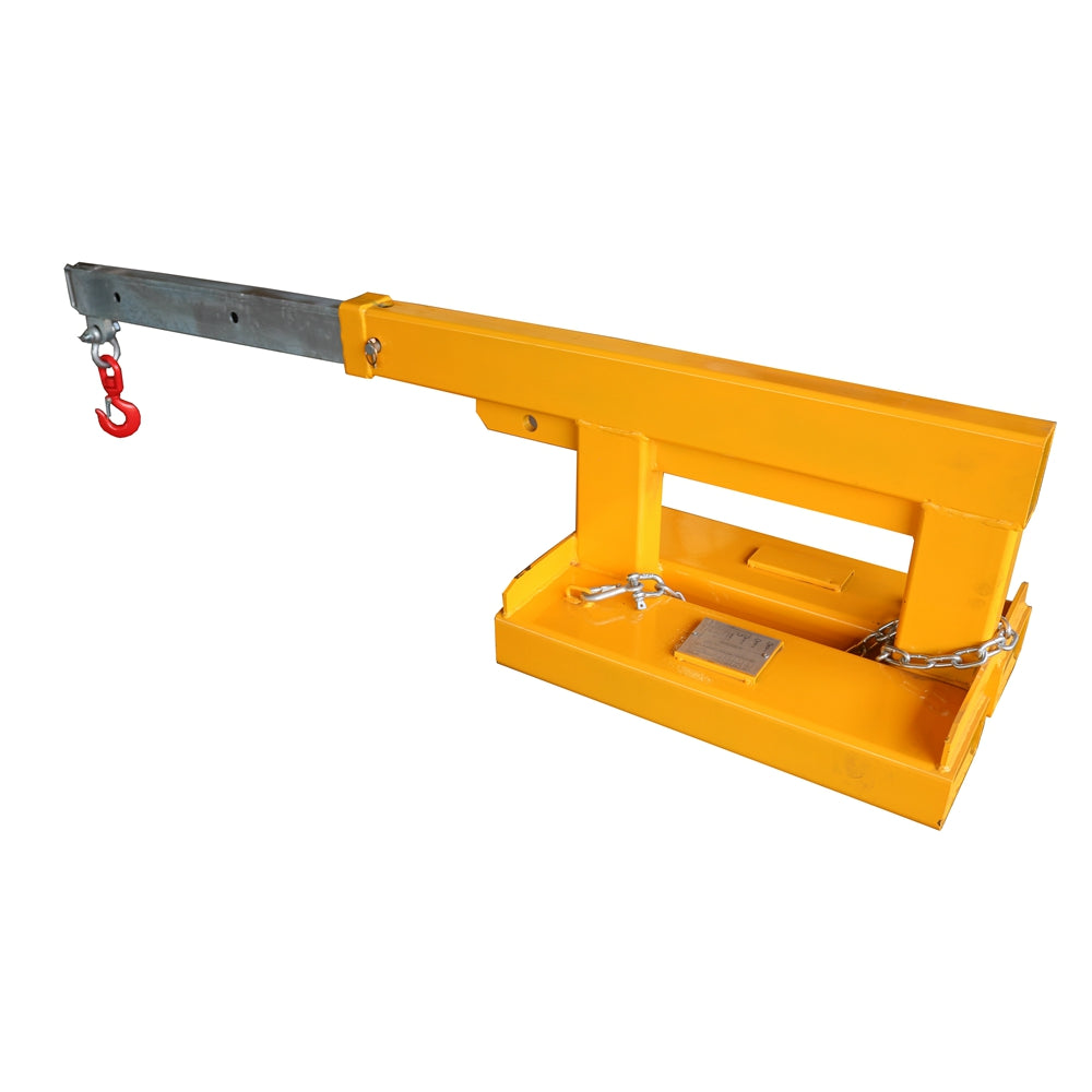 Landy Attachments Forklift Short Mobile Crane Lifting Hoist Jib Boom 5500lb Capacity - 0