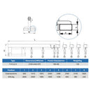 Landy Attachments Forklift Long Mobile Crane Lifting Hoist Jib Boom 5500lb Capacity-7