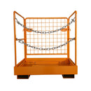 Landy Attachments Forklift Safety Cage 36"x36" Heavy Duty Forklift Man Basket 1150lbs Capacity Forklift Work Platform-1