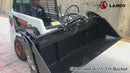 Landy Attachments Tilting Skid Steer Attachments 72" 4IN1 Combo Bucket with Cutting Edge Quick Attach, Universal Mount-6