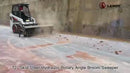 Landy Attachments 72" Skid Steer Hydraulic Rotary Angle Broom Sweeper, Standard Flow, Bi-Directional, 22” Brush Diameter-9