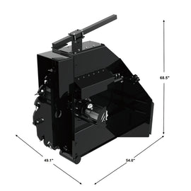 Landy Attachments Wheel saw for Skid Steer Attachment Quick Attach - 0